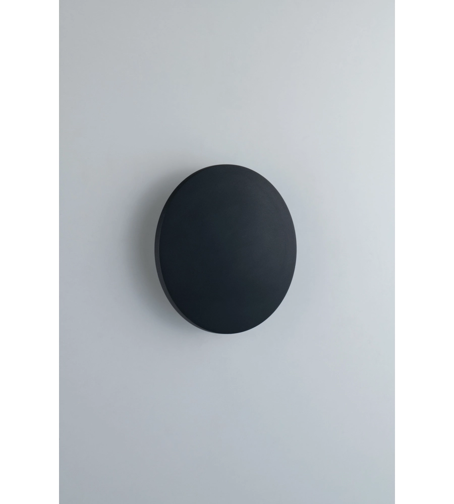 APPLIQUE "AMON" LED NERO 4000K 360LM, Ø13 CM